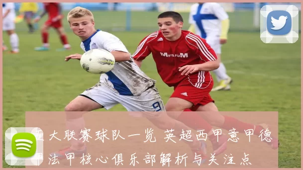 五大联赛球队一览 英超西甲意甲德甲法甲核心俱乐部解析与关注点