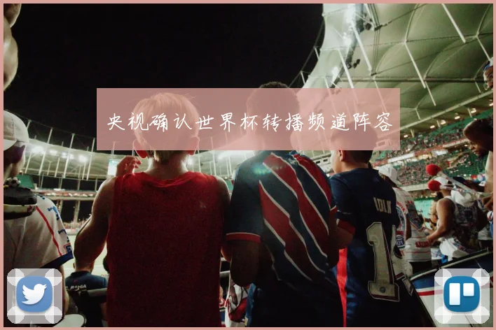 央视确认世界杯转播频道阵容