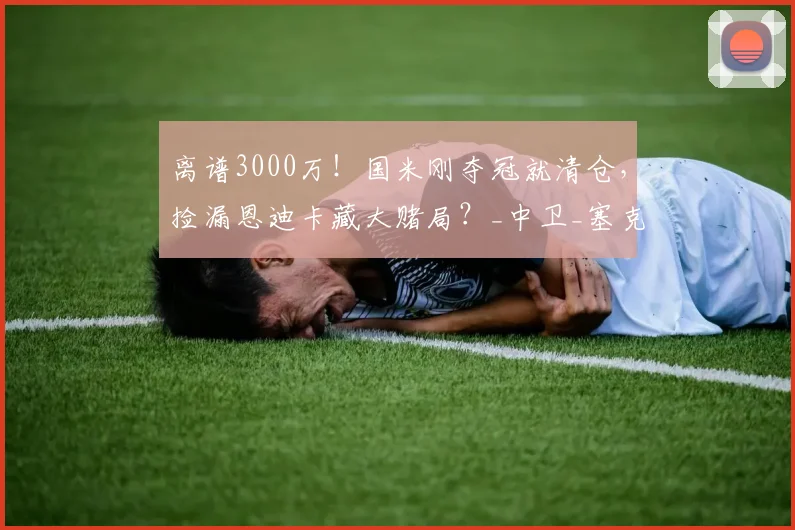 离谱3000万！国米刚夺冠就清仓，捡漏恩迪卡藏大赌局？_中卫_塞克_罗马